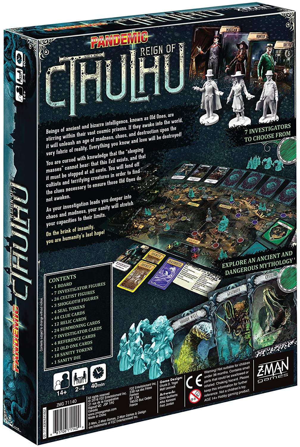 Pandemic : Reign of Cthulhu